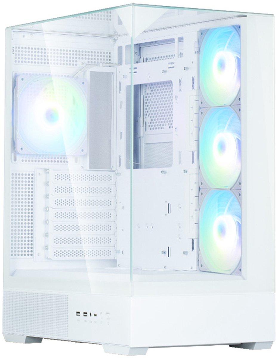 Zalman P40 Prism Plus White Midi Tower Wit