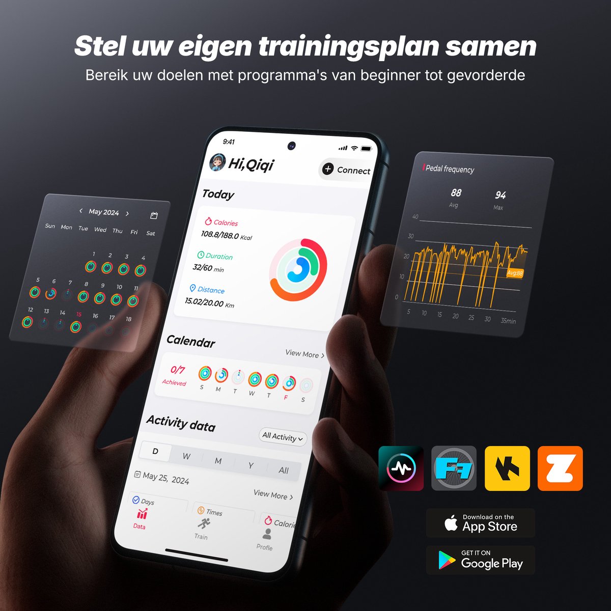 MERACH Crosstrainer - Fitnessapparaat Thuis - 16 Niveaus - afbeelding 3
