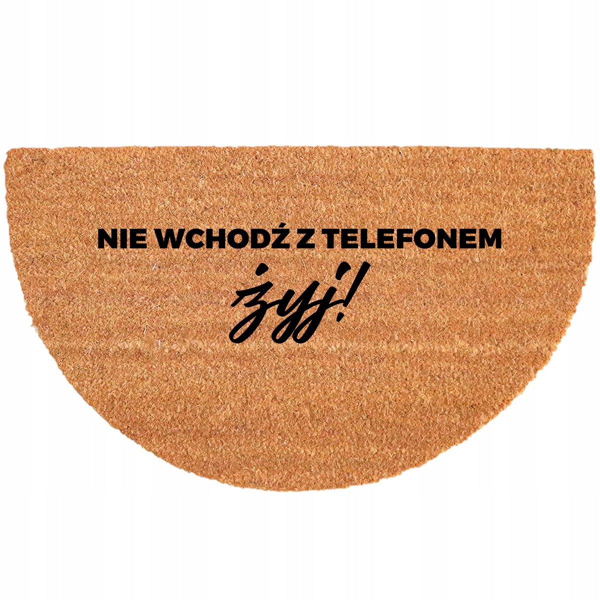 Kokos Wycieraczka Antislip 40x70cm - Duurzaam & Ecologisch