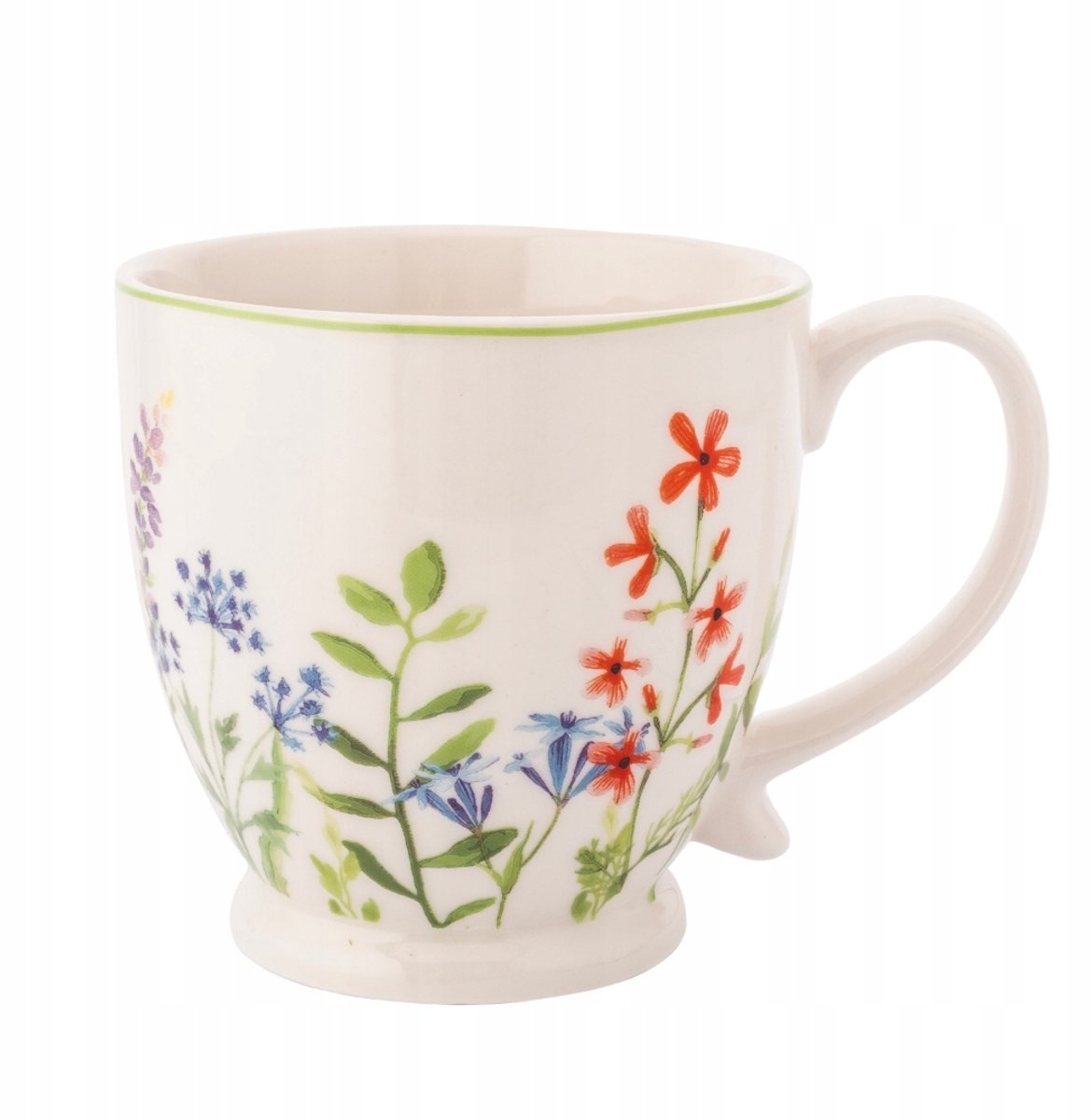 Porseleinen Mok 450ml - Slow Collectie 'Ontwaken van de Natuur'