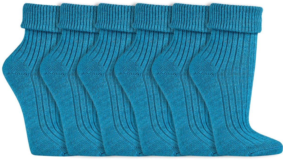 Dames sokken Alpaca wol Hypoallergeen Blauw
