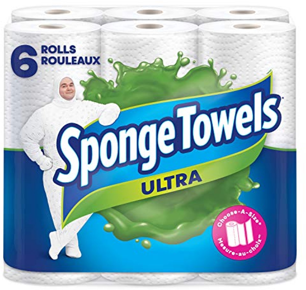 Ultra absorberend keukenpapier - 6 rollen, 432 tellen