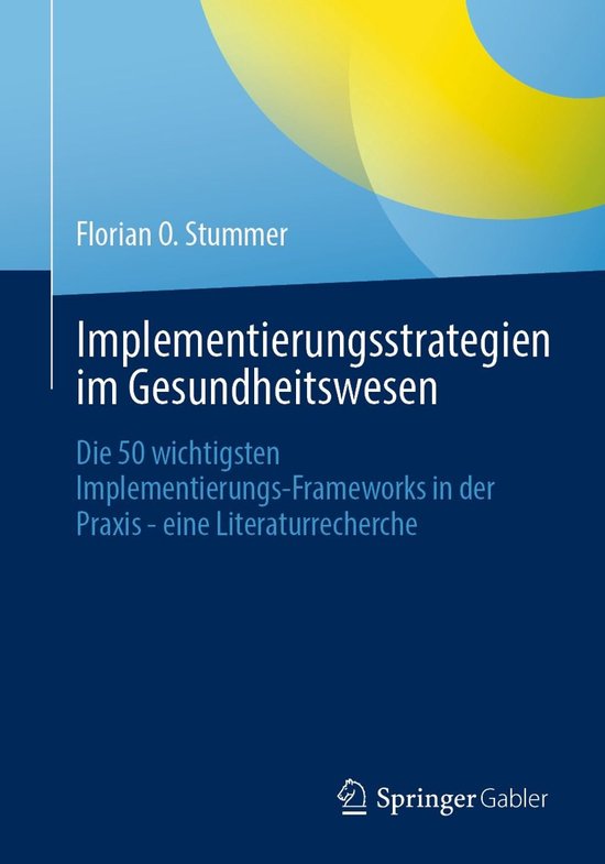 Implementierungsstrategien im Gesundheitswesen - cover