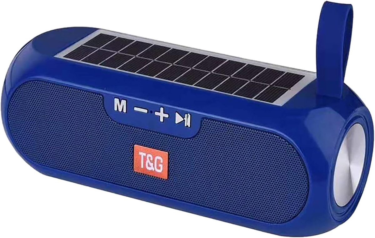 Draagbare Bluetooth Luidspreker met Zonne-energie - 10W, WiFi