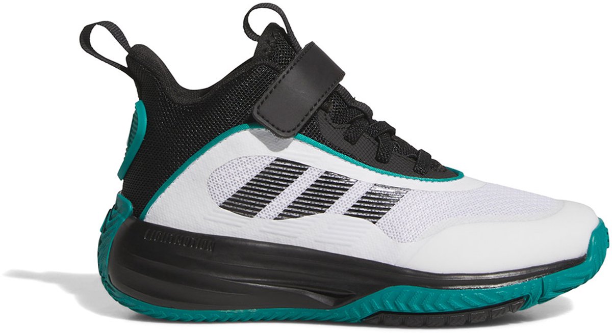 Adidas Ownthegame 3.0 Basketbalschoenen 1/3 Jongens Meisjes Zwart