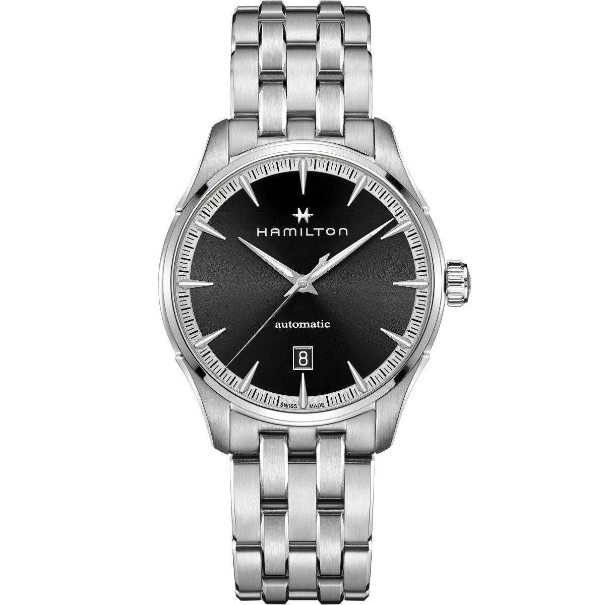 Hamilton Jazzmaster H32475130 Horloge - Staal - Zilverkleurig - Ø 40 mm