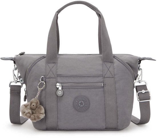 kipling sac à main sac à épaule bandoulière Basic Eyes Wide Open Art Mini Handbag Inviting Grey gris