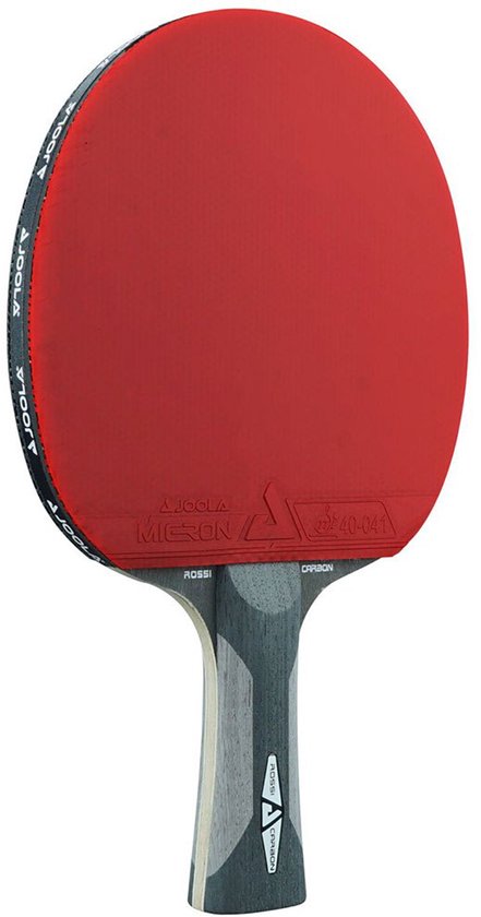 JOOLA Rosskopf Carbon, Professional Table Tennis Bat, ITTF Approved for Advanced Players, Includes Cover and 3 Balls