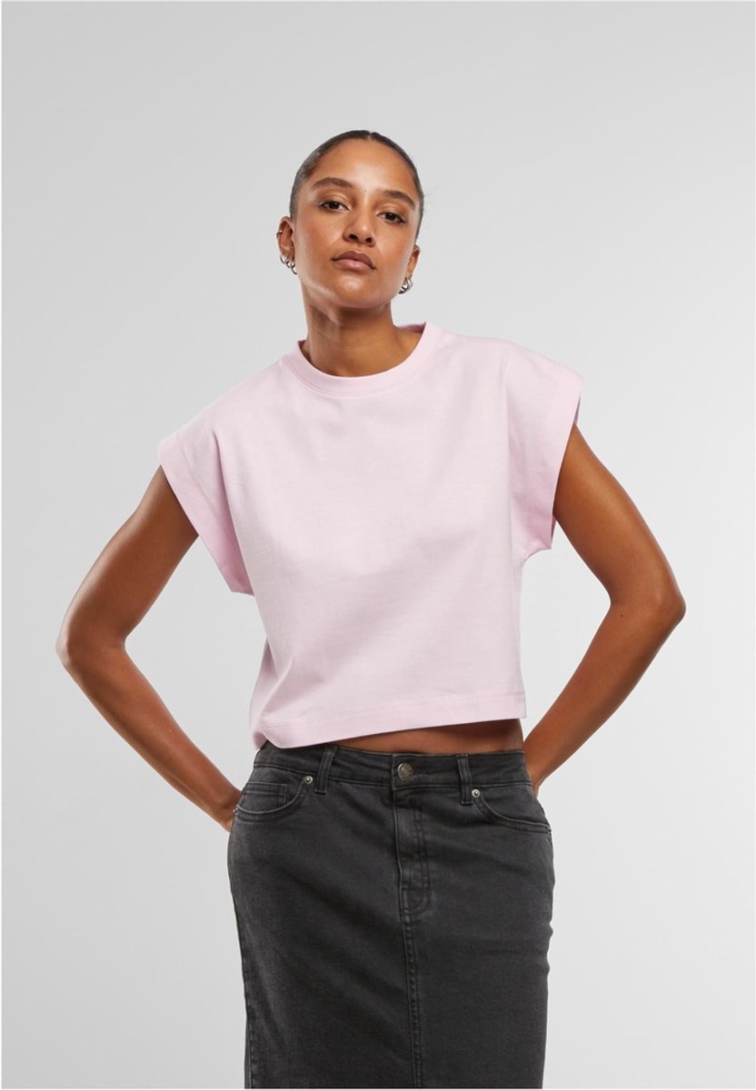 Urban Classics Oversized Boxy Heavy Crop top 5XL Roze