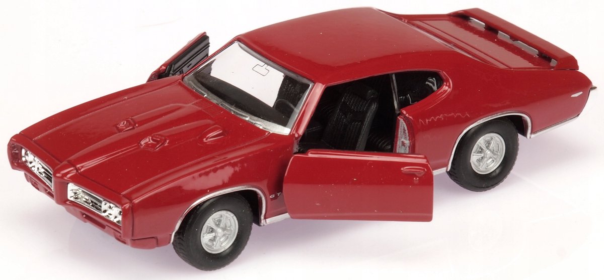 Welly Pontiac GTO 1969 Modelauto Schaal 1:34-1:39 Metaal