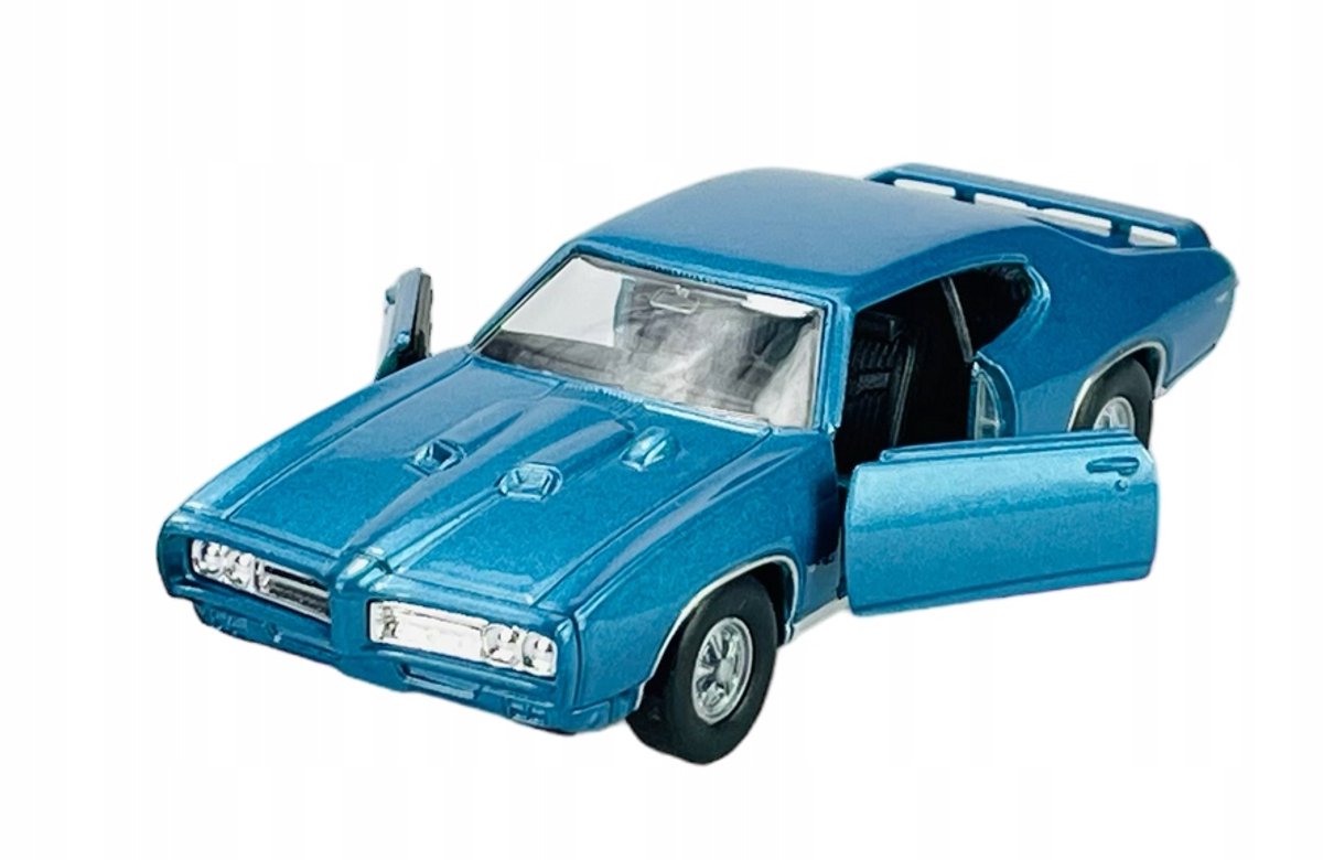 Wally 1969 Pontiation Gto Metaal modelauto Blauw 1:3