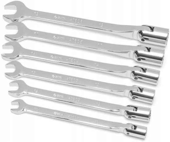 Ratelsleutelset Ring Maul Sleutel Set 6-32mm Ringsleutelset Gereedschap 22- delig in Koffer