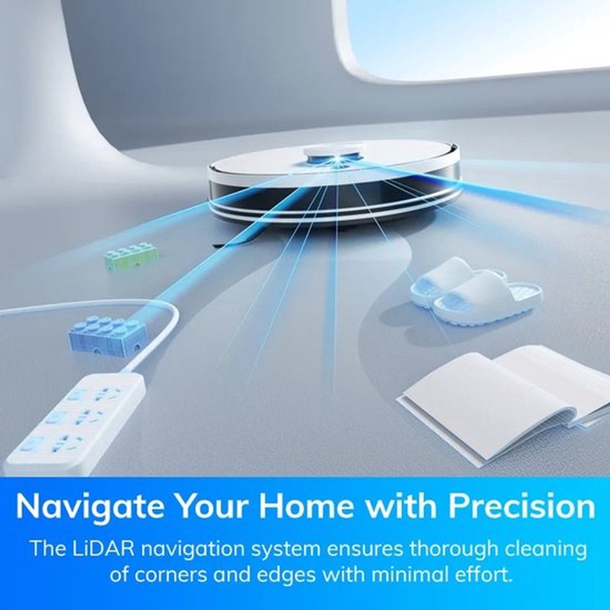Ilife A30 Pro - Robotstofzuiger met dweilfunctie - 5000 Pa - 60 Dagen autonoom legen en laden - 180 min looptijd - Objectdetectie - Multi-floor mapping — afbeelding 4