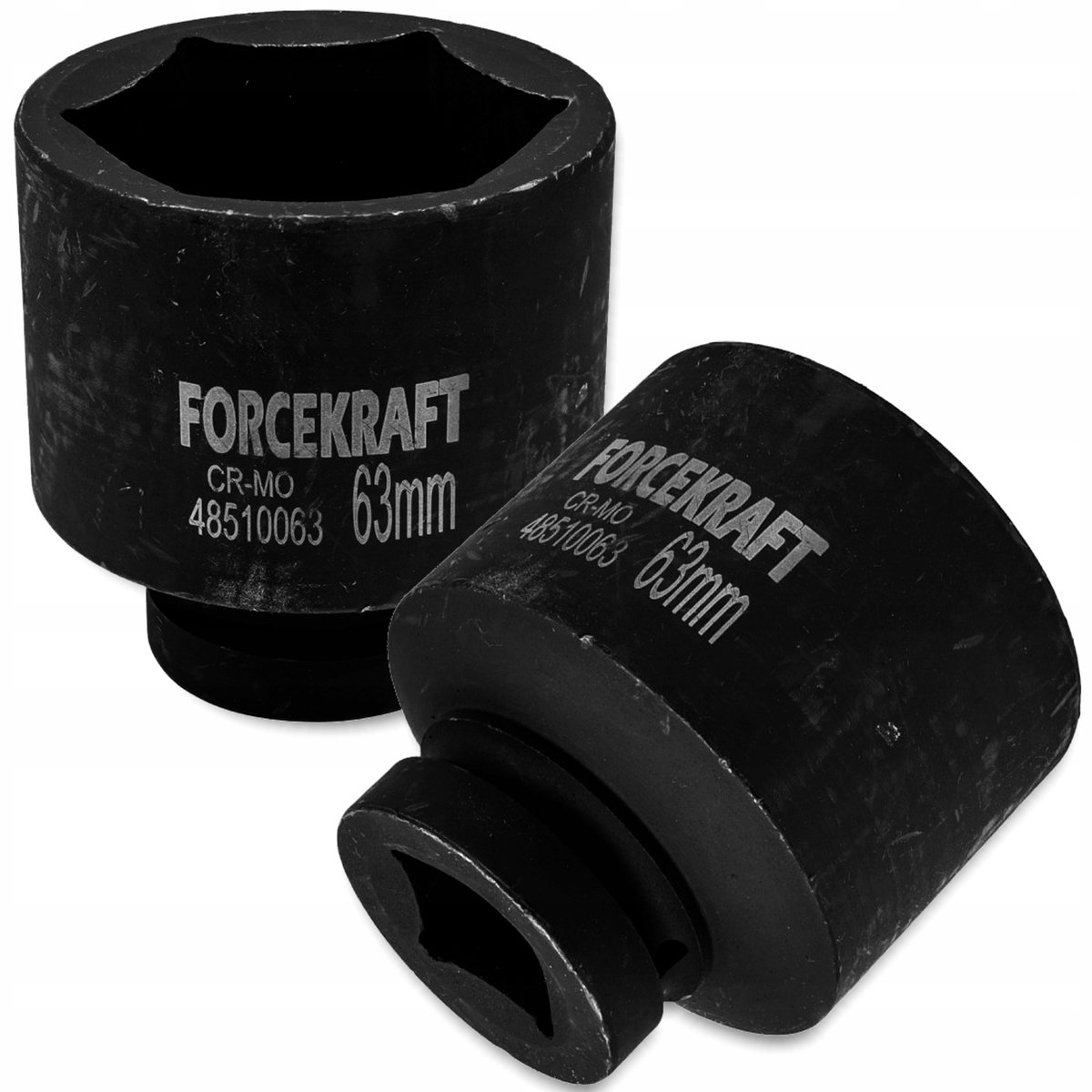 Forcekraft Krachtdoppenset 1" 63mm 6-kant