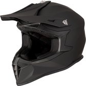 VINZ Luis Crosshelm - ECE 22.06 Goedgekeurd - Helm voor Motor, Scooter, Brommer - Motor Crosshelm - Mat Zwart - XS