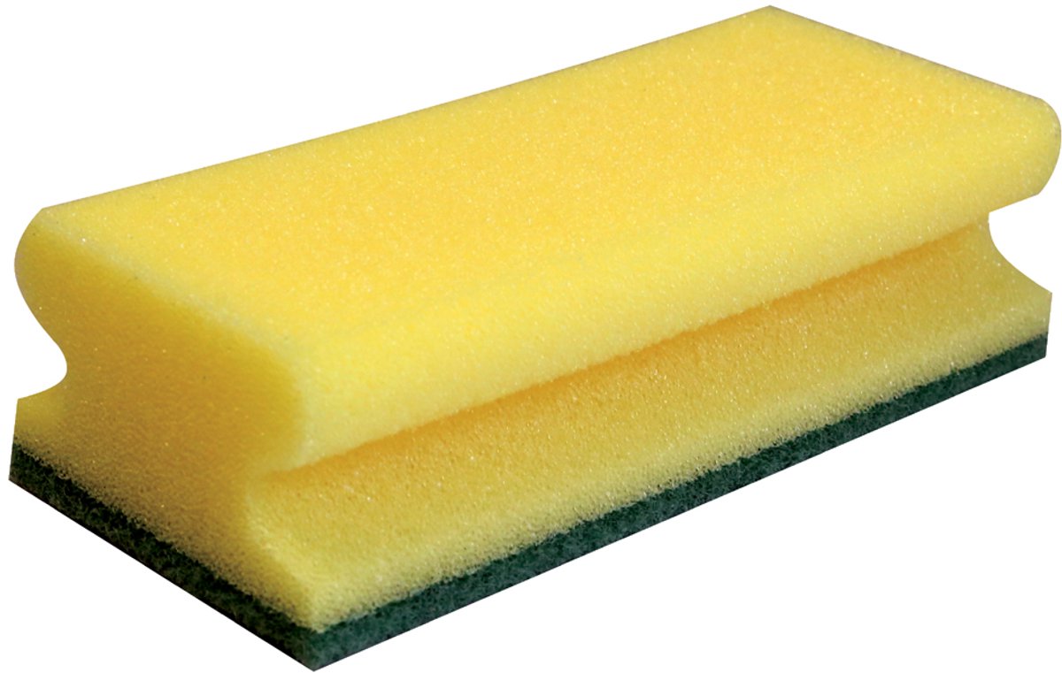HYGOCLEAN reinigingsspons CLASSIC, 150 x 70 mm, geel