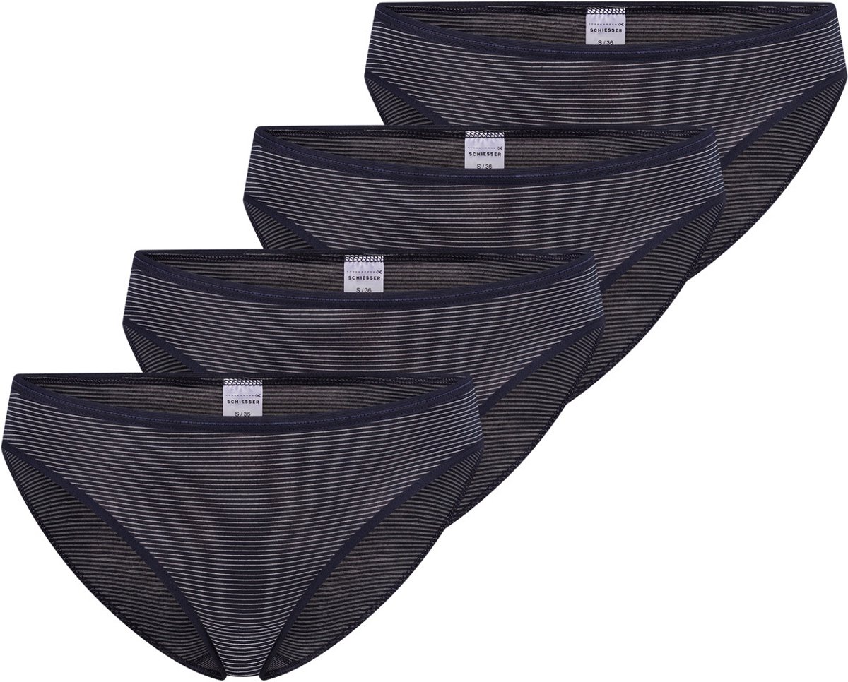 Schiesser Dames tai slip 4 pack Modal Essentials