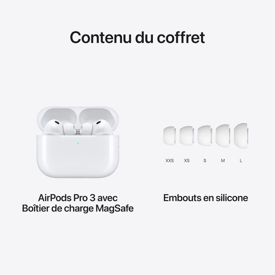 Apple Airpods Pro 3 - In-ear koptelefoon - USB-C