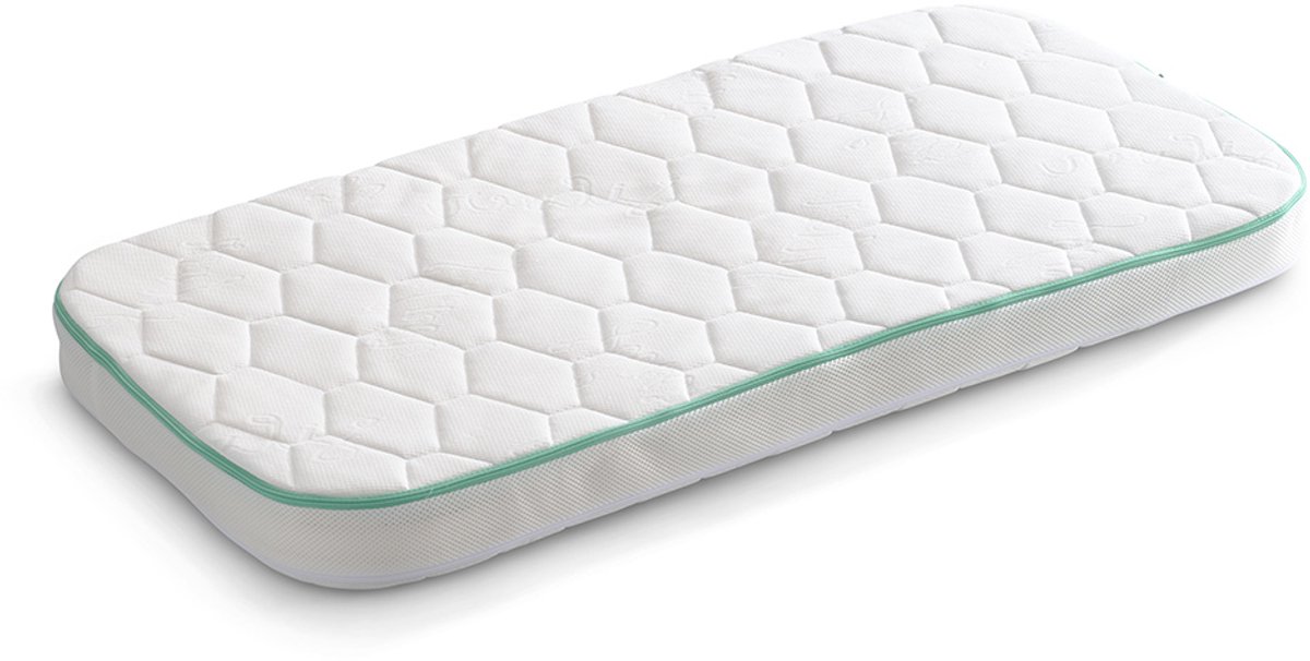 Petite Amélie PEUTERMATRAS «PURA» PREMIUM LATEX VOOR «COCOON» PEUTERBED | 70 X 140 CM Wit - Latex