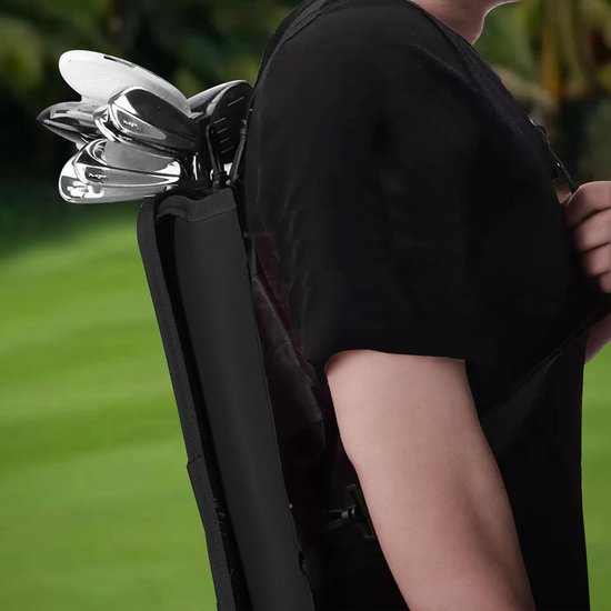 Ibenzoa® Opvouwbare en lichtgewicht golftas voor heren en dames met schouderriem — afbeelding 3