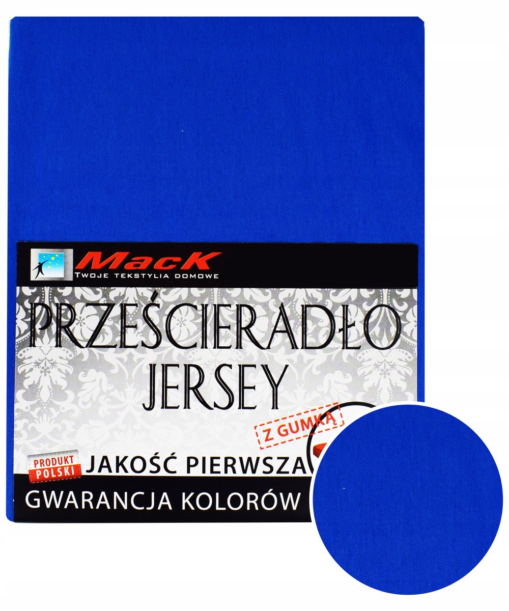 Jersey Hoeslaken met Elastiek 160x200cm - Nachtblauw