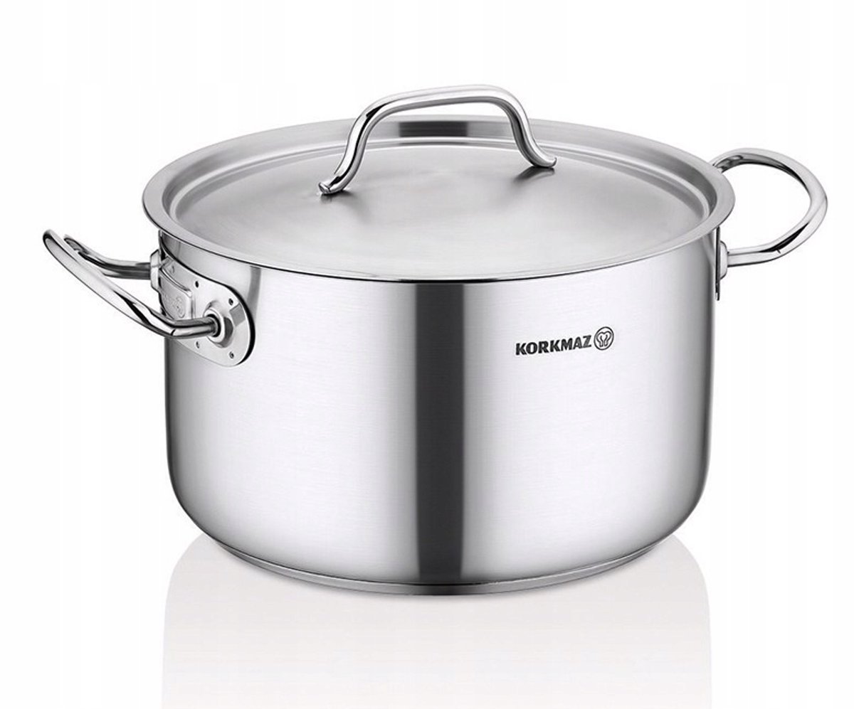 Korkmaz Proline RVS Pan 16cm - 2L - Inductie Skilled