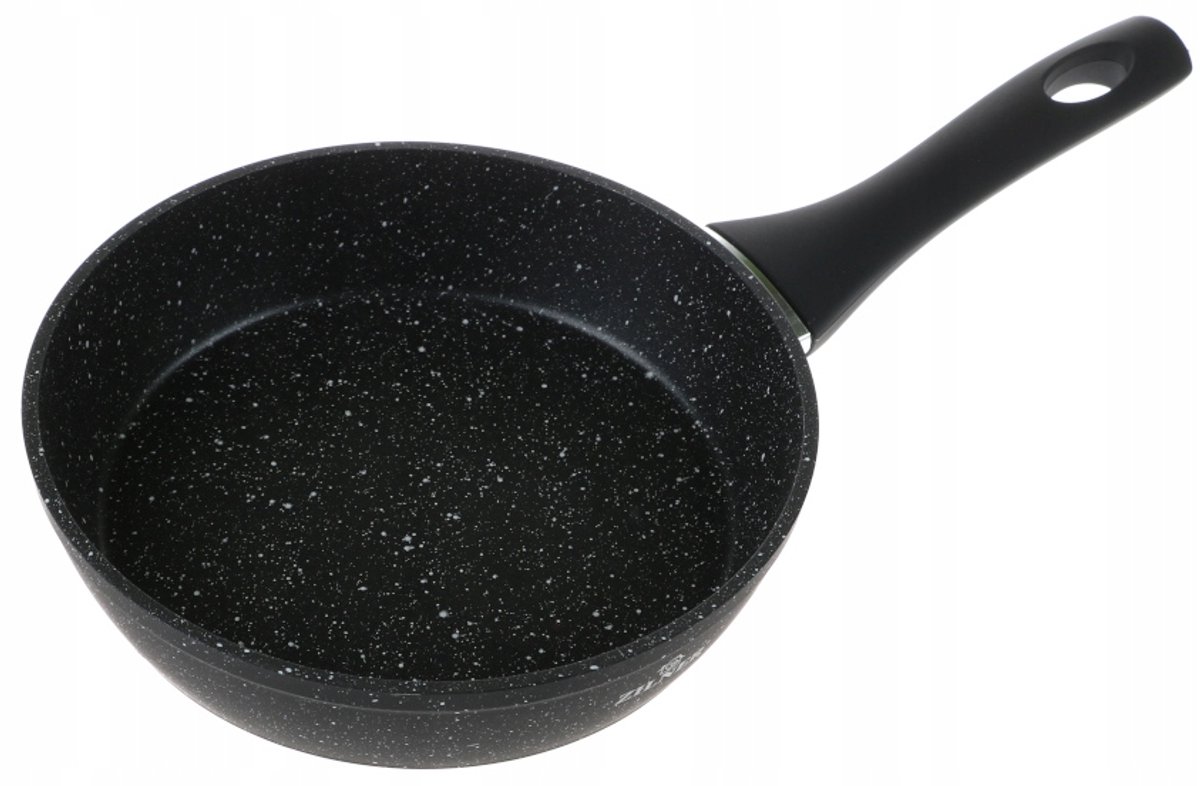 Zilner Marmite Koekenpan Zwart 22cm - Anti-aanbak & Inductie