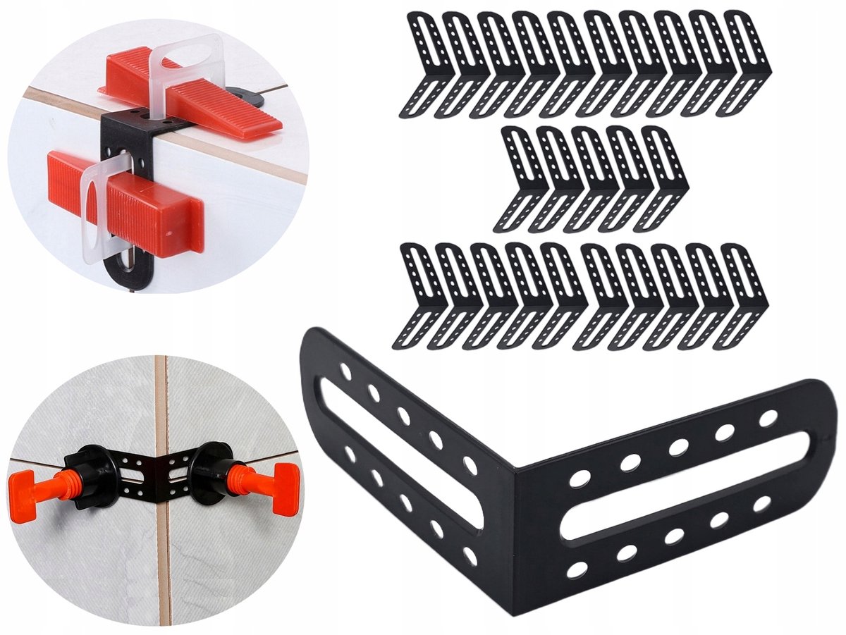 25x Tegelhoekprofielen voor Tegel Leveling Systemen