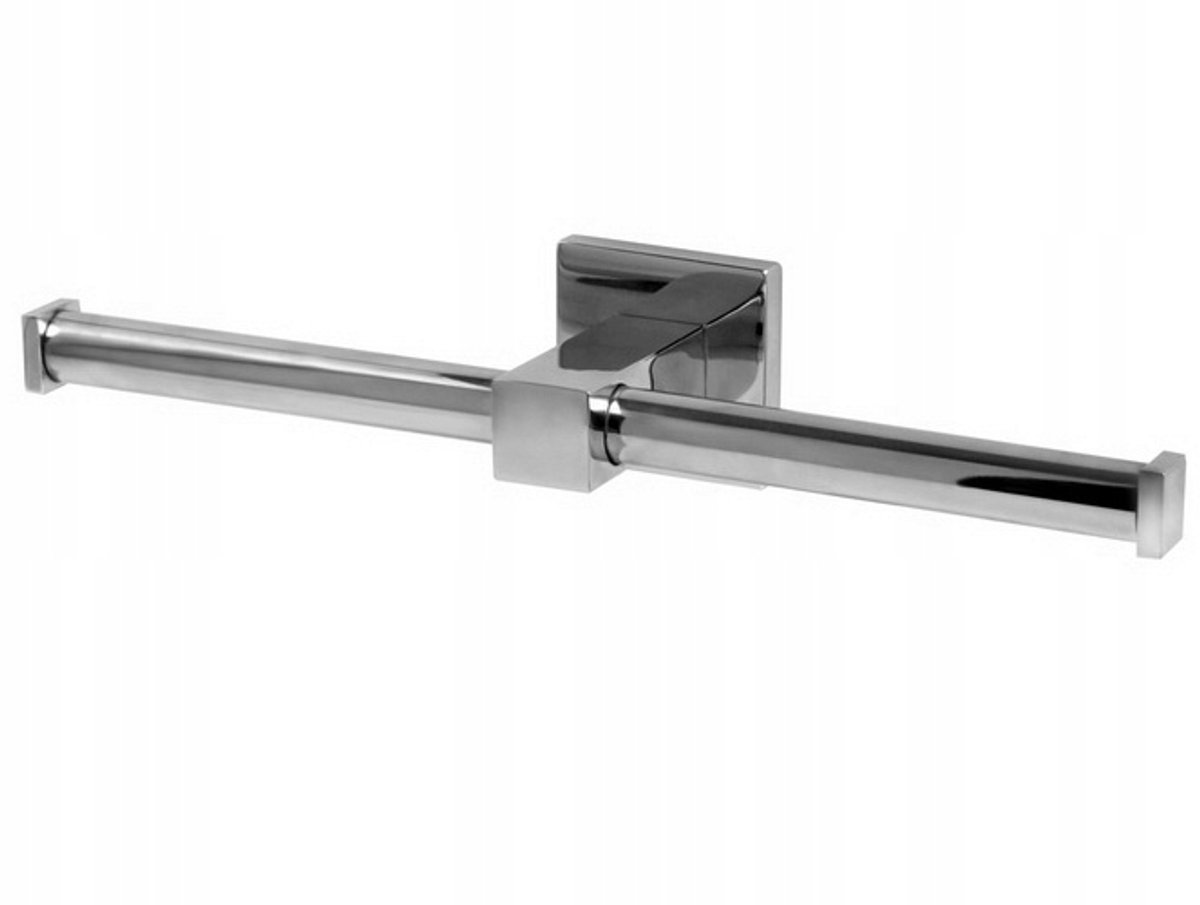 Bisk Arctic Dubbele Toiletrolhouder - Chroom