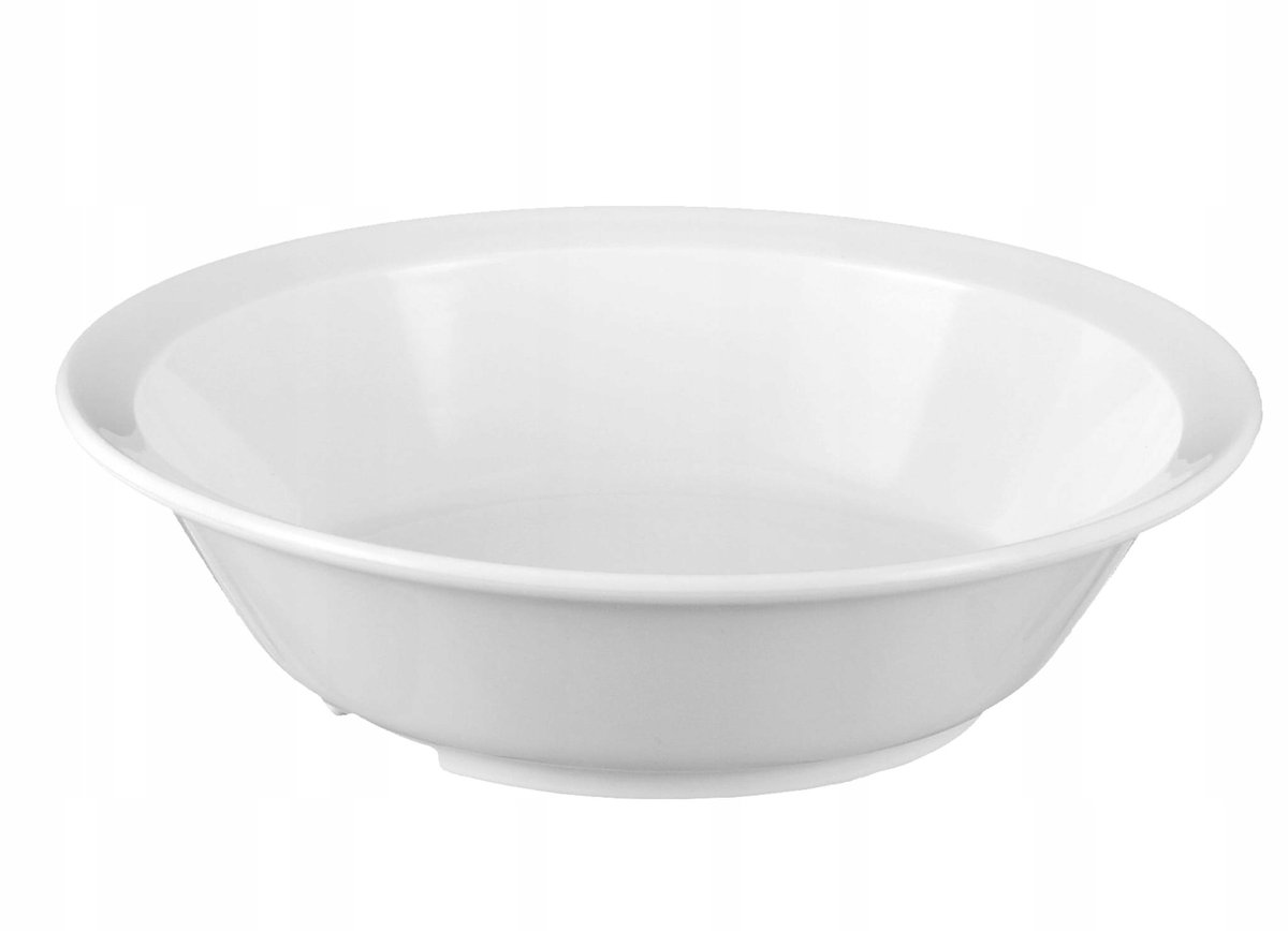 Witte Kunststof Saladeschaal 14cm - Horeca & Thuisgebruik