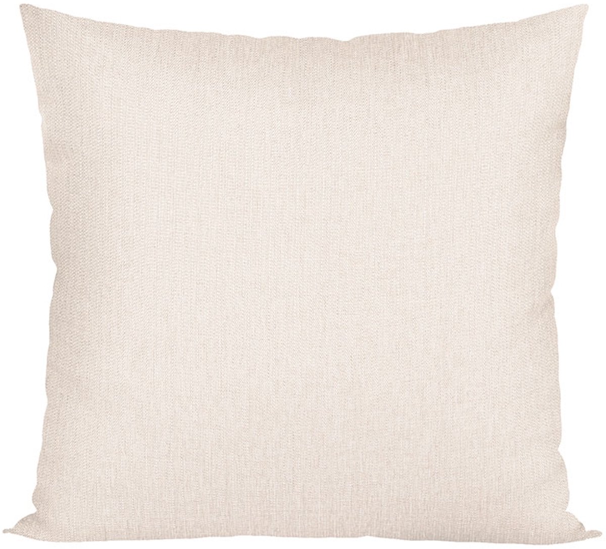 Waterdichte Sierkussenhoes Krem 40x40 cm - Effen & Duurzaam