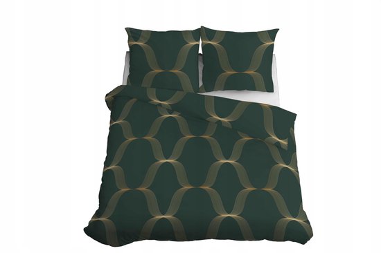 Damier 3-delige set satijnen beddengoed 220x240cm, rood, zijdeachtig glanzend gestreept, hoogwaardig luxe dekbedovertrek met verborgen ritssluiting en 2 kussenslopen 80 x 80 cm, wijnrood