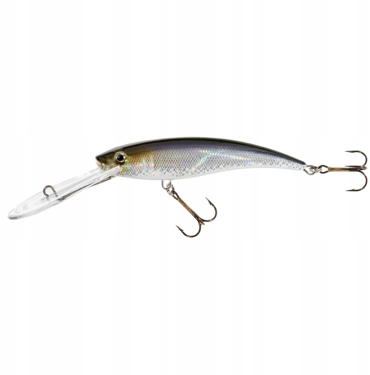 Jaxon HS Diver Wobbler 9cm 12g - Zwart, Zilver, Blauw