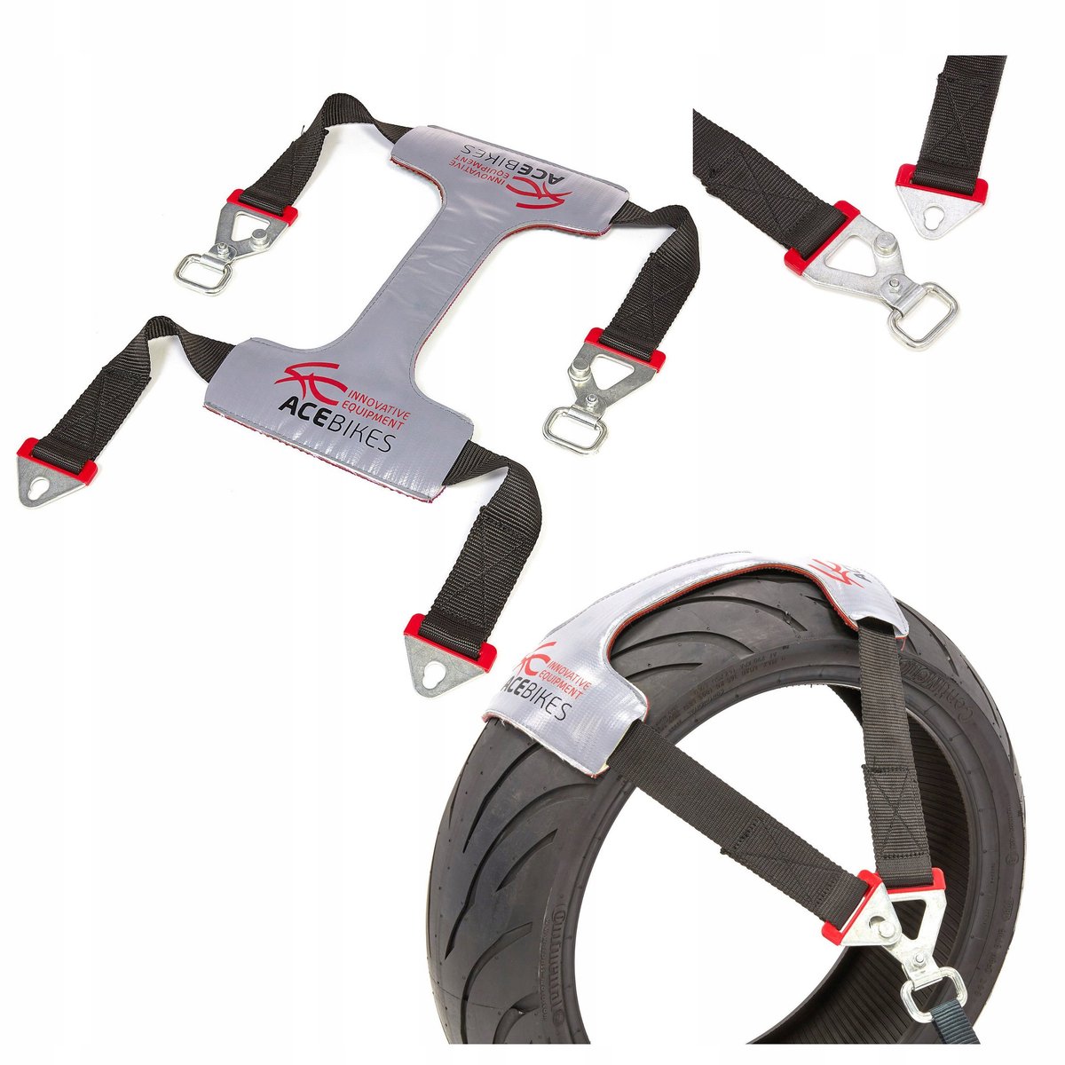 AceBikes TireFix Basic motorfietstransportsysteem