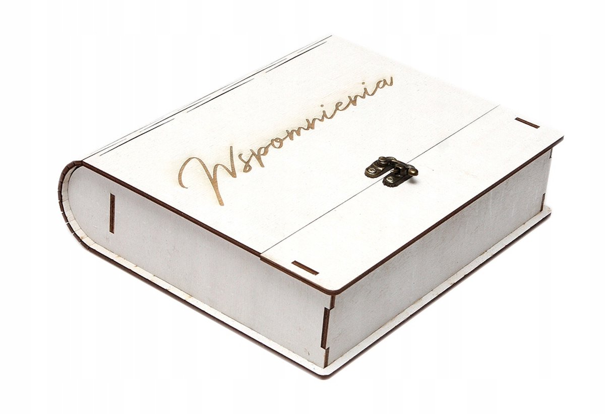 Gepersonaliseerde Houten Fotoalbumdoos 15x21cm
