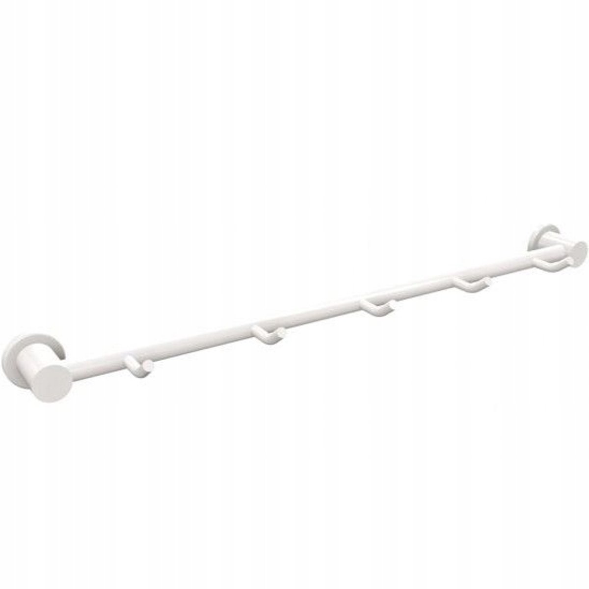 Andex Sanibella 513B 5-haaks hanger, Glanzend Wit
