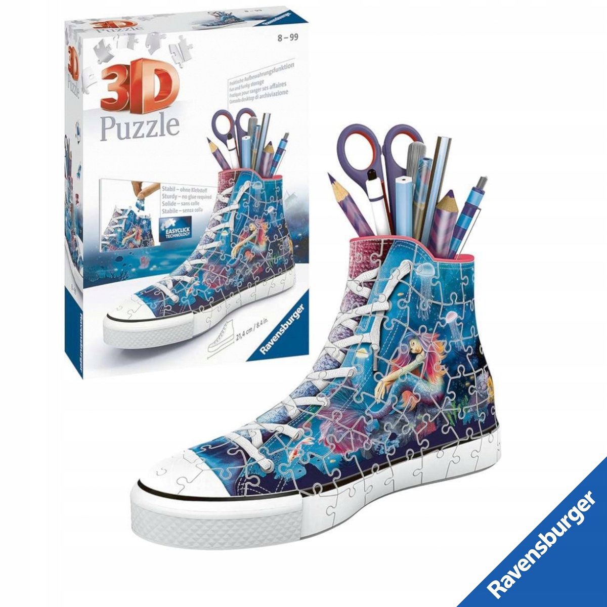 Ravensburger 3D-puzzel Vagebond Astronaut 108 stukjes