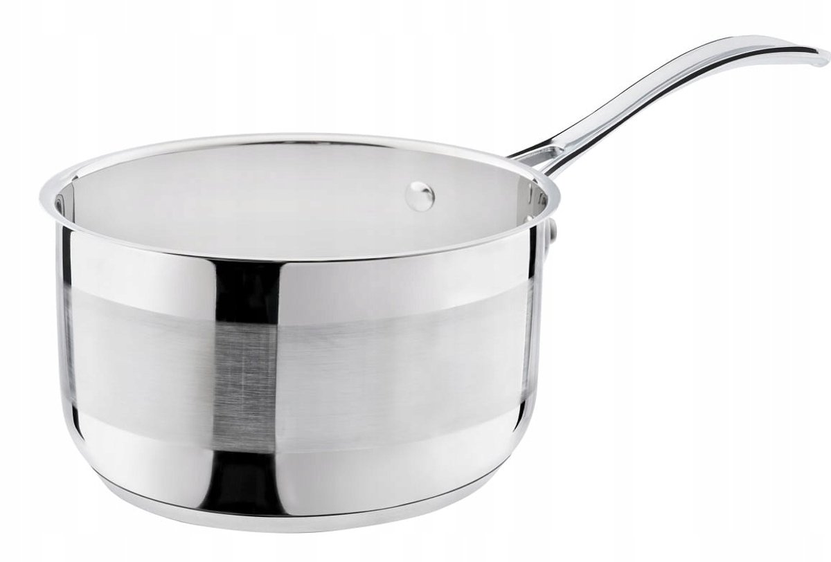 RVS pan 1,8L 16cm met handvat - PRIMO