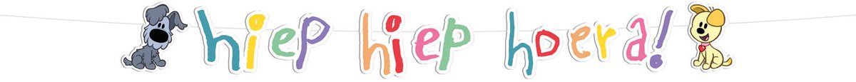 Folat - Letterslinger Woezel en Pip (2 meter)