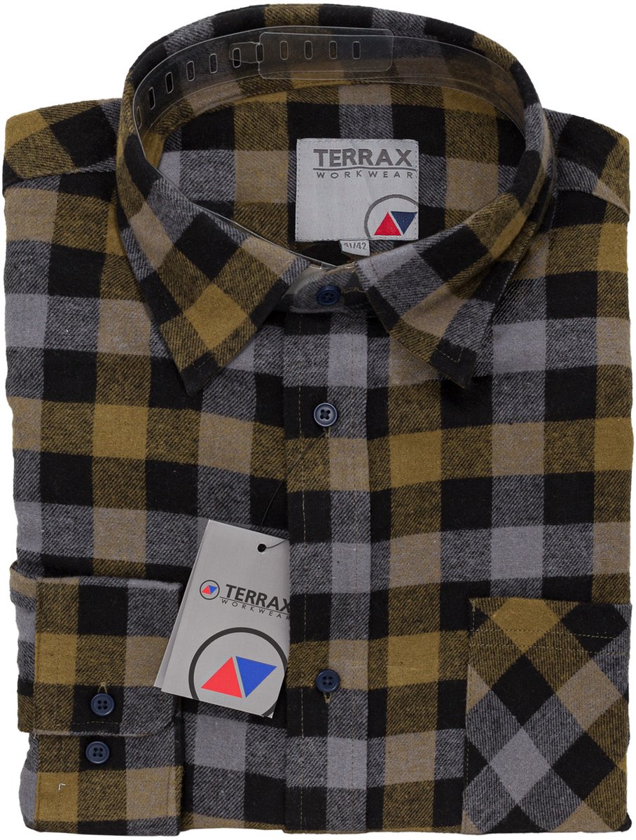 TERRAX Bekleidung 81032-2501 Flanellhemd 105 cm