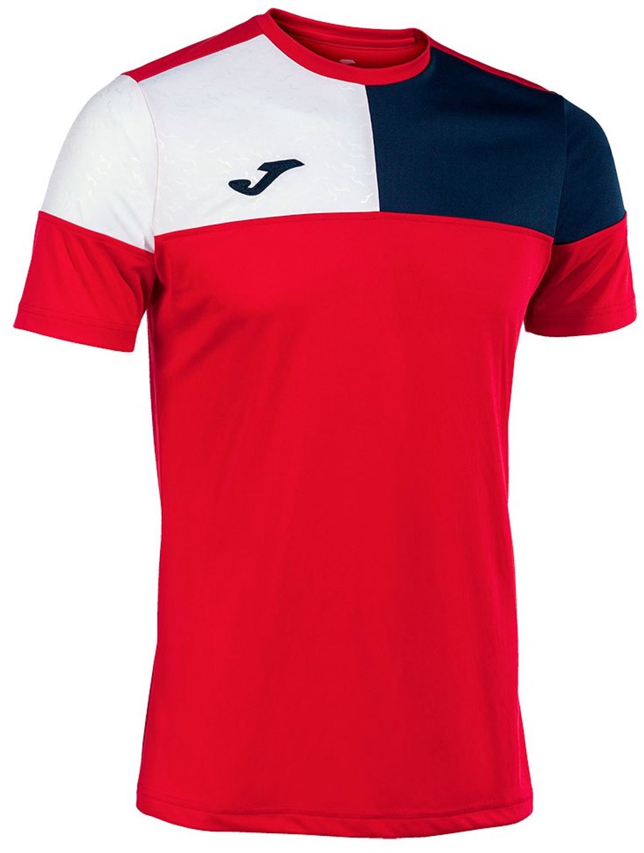 Joma Crew V T-shirt Met Korte Mouwen Rood M Man