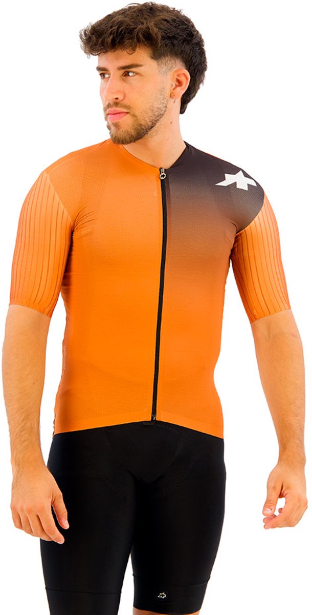 Assos Equipe Rs S11 Korte Mouw Wielertrui Bruin S Man