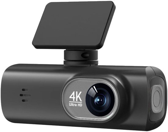 Woegel dashcam - Ultra HD 4K – dual dashcam- Parkeer Monitoring – Inclusief SD Kaart - Nacht zicht – Wifi – Achteruitrijcamera – loop recording
