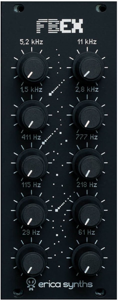 Erica Synths Graphic Resonant FB Expander - Expander modular synthesizer