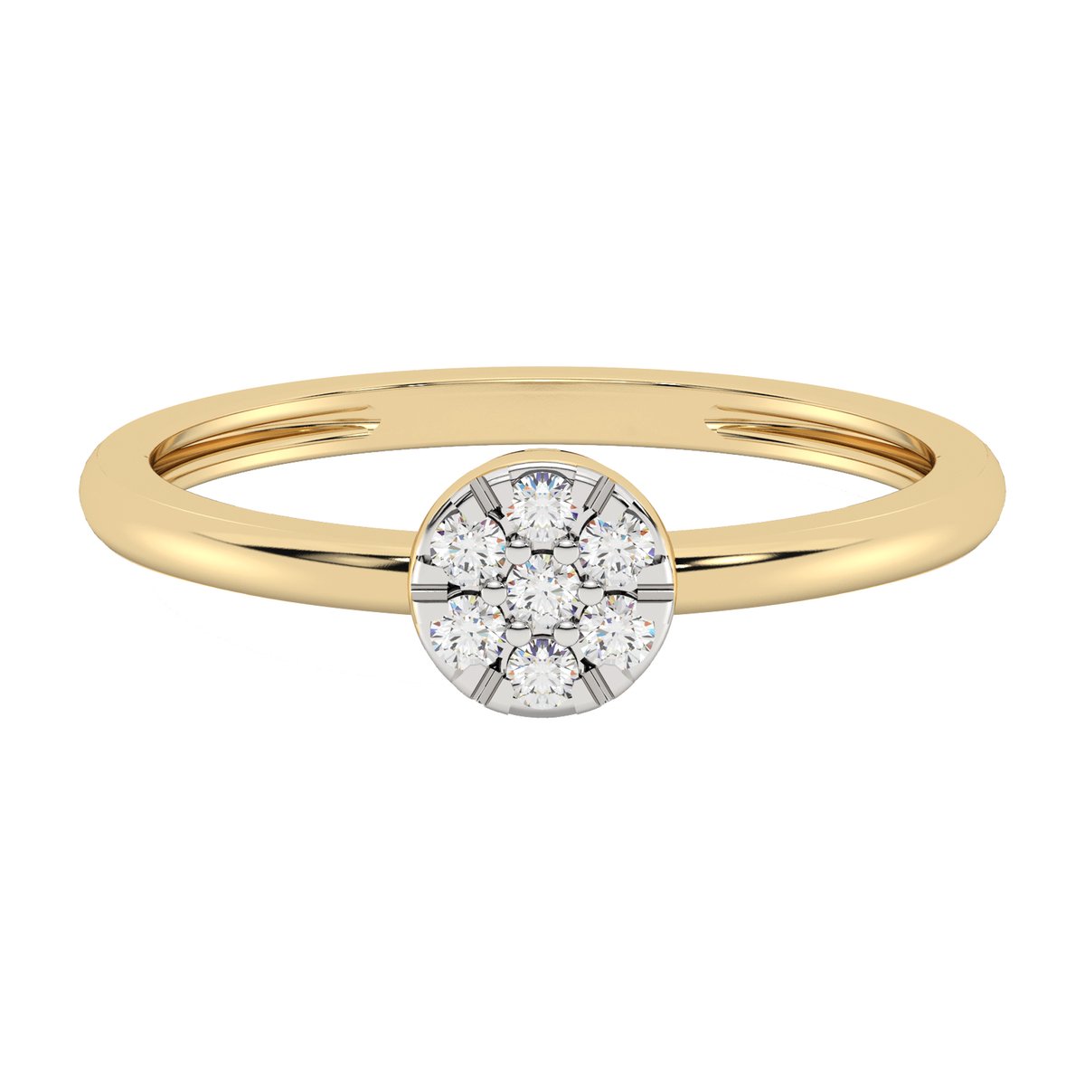 Diam Addict Ring 585 Gelbgold mit im Labor gezüchteten Diamanten