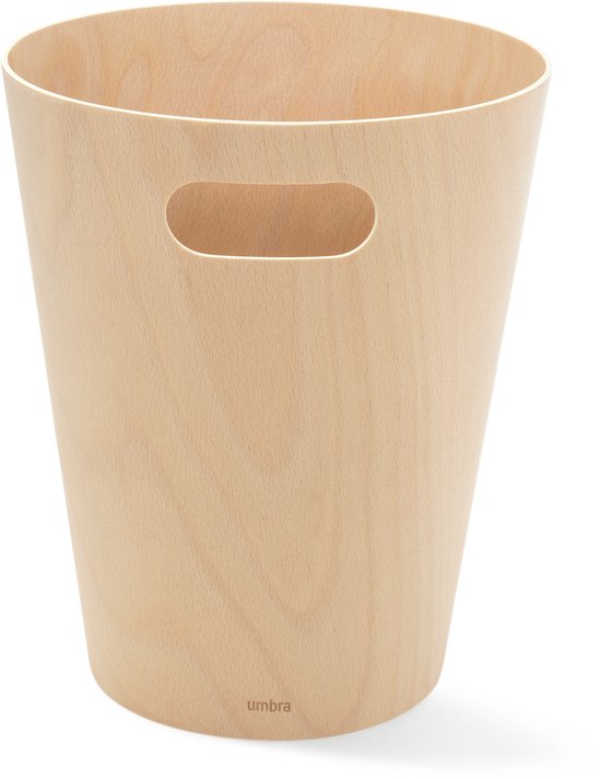 Umbra woodrow prullenbak naturel