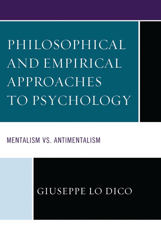 Philosophical and Empirical Approaches to Psychology - cover