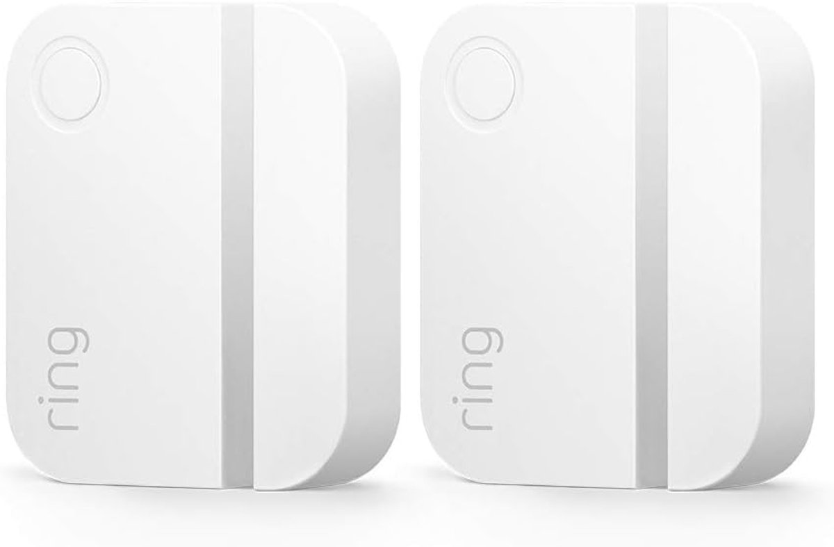 Draadloze Deur- en Raamcontactsensor - 2-Pack voor Beveiliging