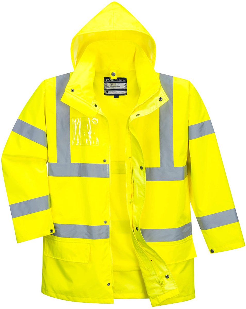 Portwest Hoge zichtbaarheid jack 5-in-1 S765 - Geel - M