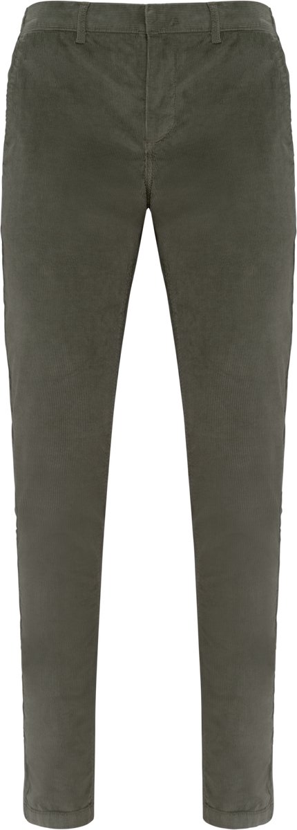 Spasso Ecologische herenbroek in ribfluweel SP743 - Pale Khaki - 48 NL (42 FR)
